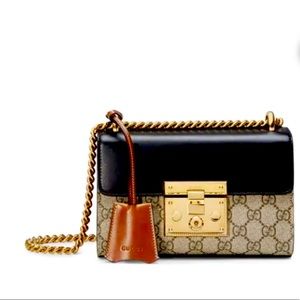 Gucci bag - padlock shoulder bag with monogram